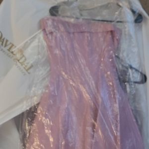 Vintage strapless gown